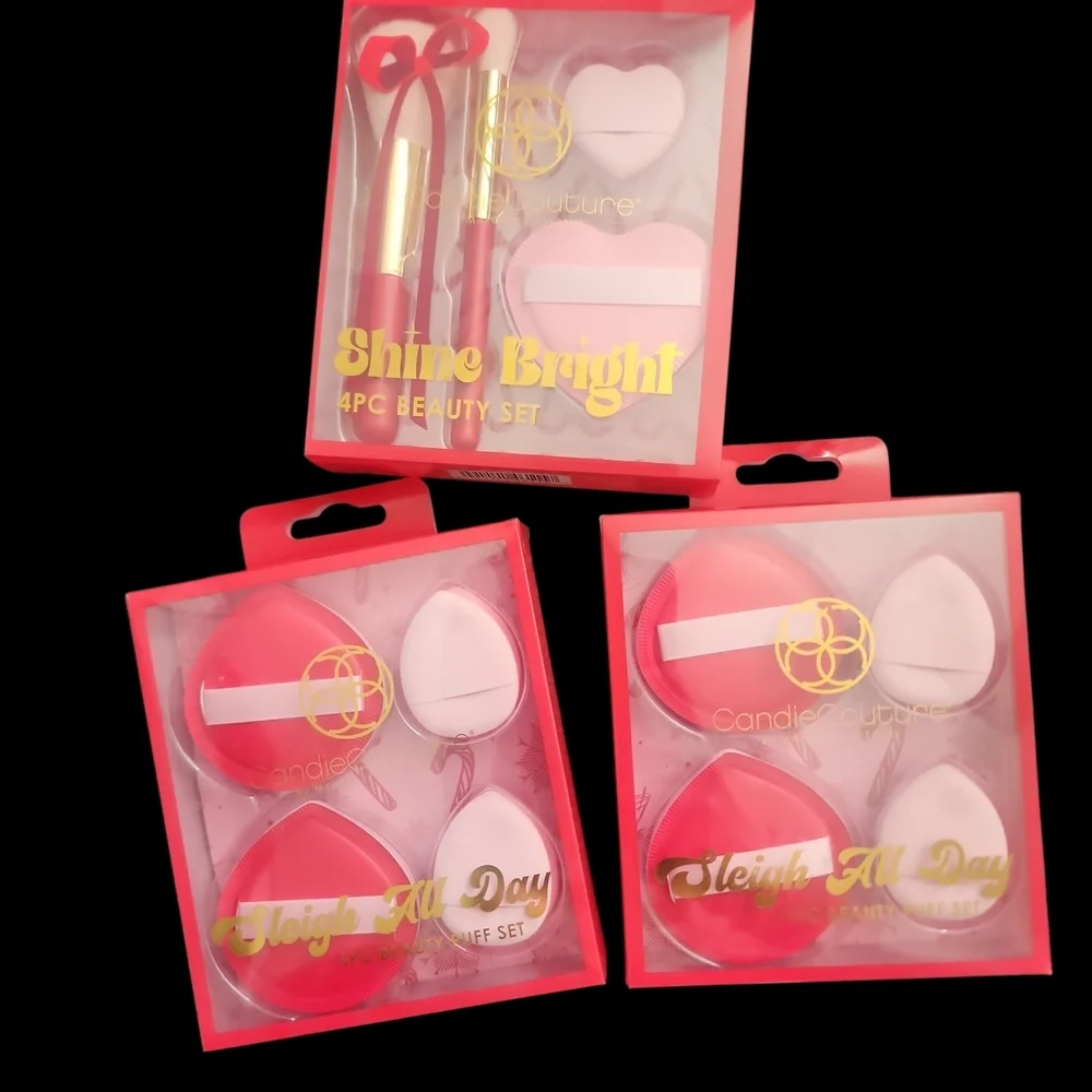Pink and White Beauty Set Bundle By CandieCouture By Margraret Josphs. 3 Sets